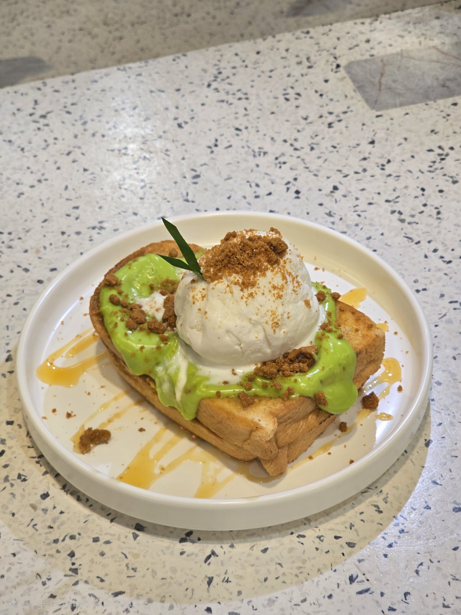 บรรยากาศร้านอาหารอุบล ลักษณ์มัทฉะ ตกแต่งสวยงาม น่านั่ง